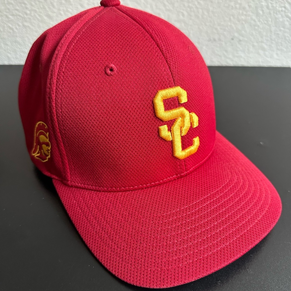 Top of the World USC Trojans Red Cap with Yellow Logo